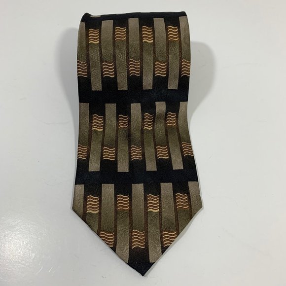 Joseph and Feiss International Mens Black Tie - Picture 1 of 8